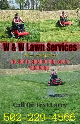 W & W Lawn Services Logo