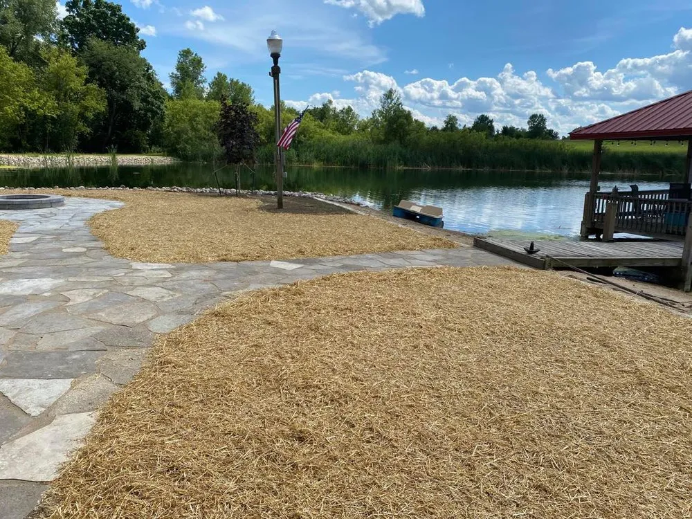 Custom landscape design in Mukwonago, WI - W H Major & Sons