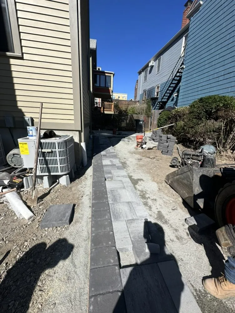 Local residential landscaping for residential properties in Lynn, MA by W Nolasco Landscaping & construction