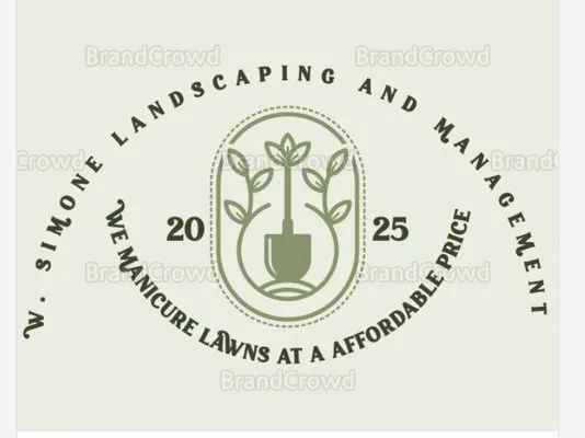 W Simone Landscaping and Management Logo