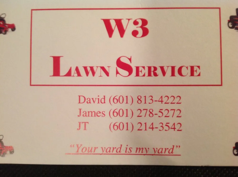 Top-rated landscaping services near you in Jackson, MS by W3 Lawn Services