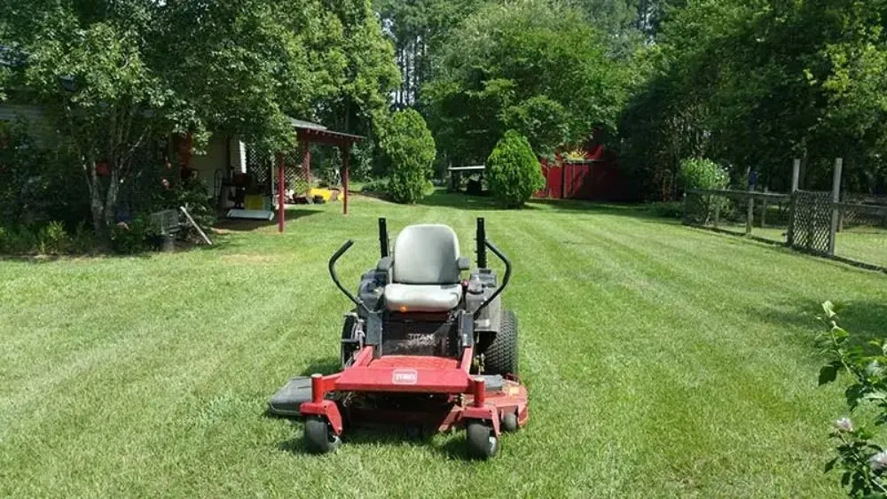 Professional yard maintenance with custom design in Tulsa, OK by WA Landscaping Pro