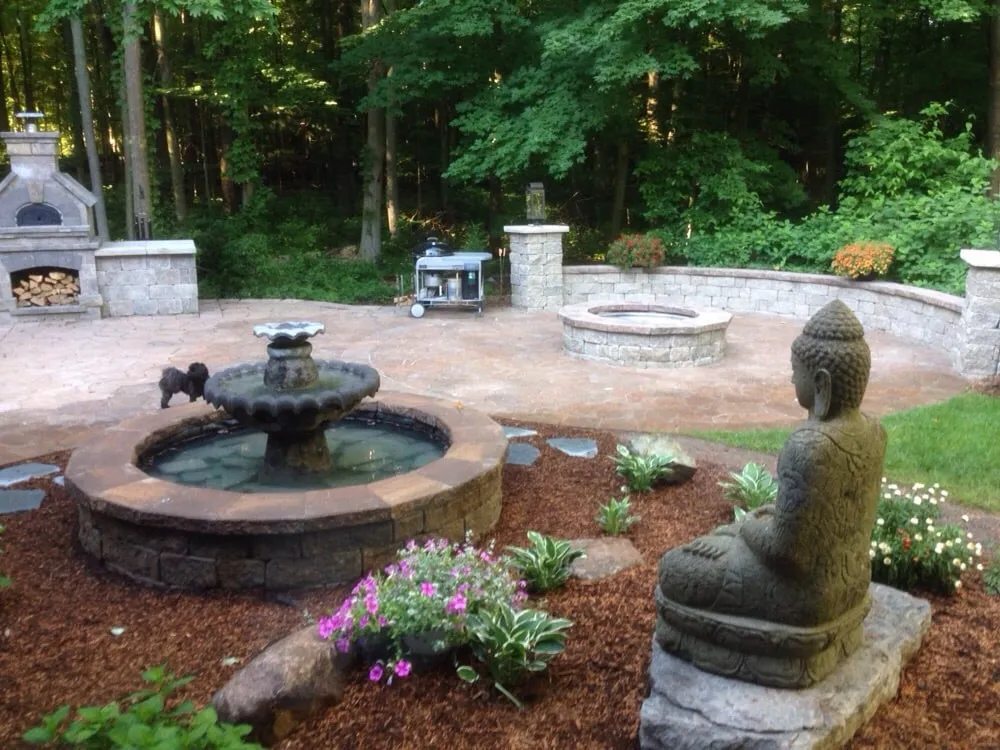 Expert landscape installation in Hudsonville, MI by Wabeke Lawn & Snowplowing