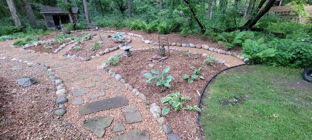 Professional yard maintenance for homes in Rosemount, MN by Wachter Landscaping