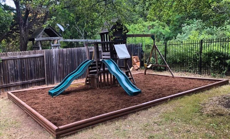 Expert garden landscaping in Leander, TX by WACK'D Jobs