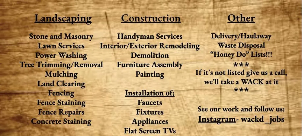 Trusted lawn care service for homes in Leander, TX by WACK'D Jobs