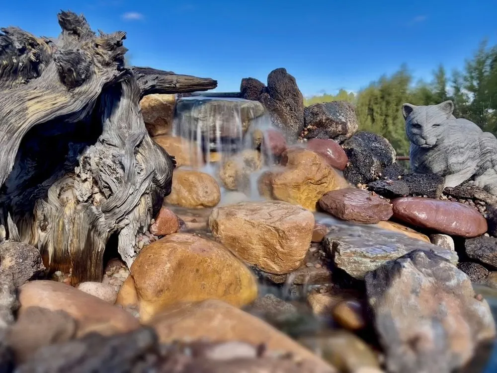 Custom lawn mowing service for residential properties in Lorena, TX by Waco Oasis and Waterfall