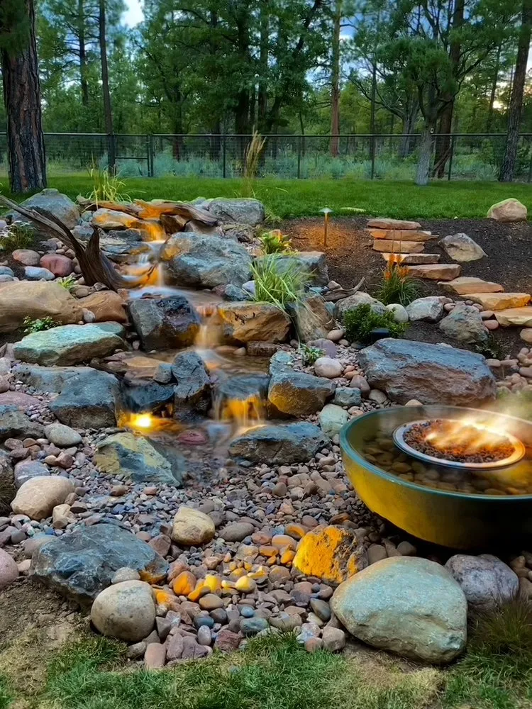 Top-rated landscape design in Lorena, TX - Waco Oasis and Waterfall