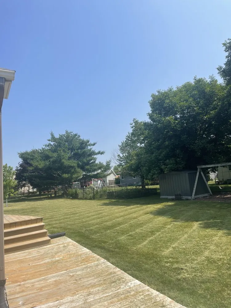 Professional yard maintenance for beautiful yards in Marion, IA by Waddells Lawn Care