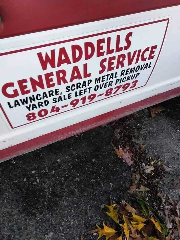 Local yard cleanup service with custom design in Petersburg, VA by Waddlell General Service