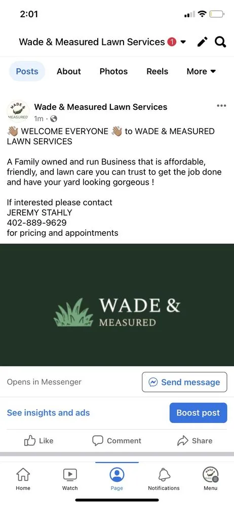 Trusted landscape design for residential properties in Lincoln, NE by Wade & Measured Lawn Services