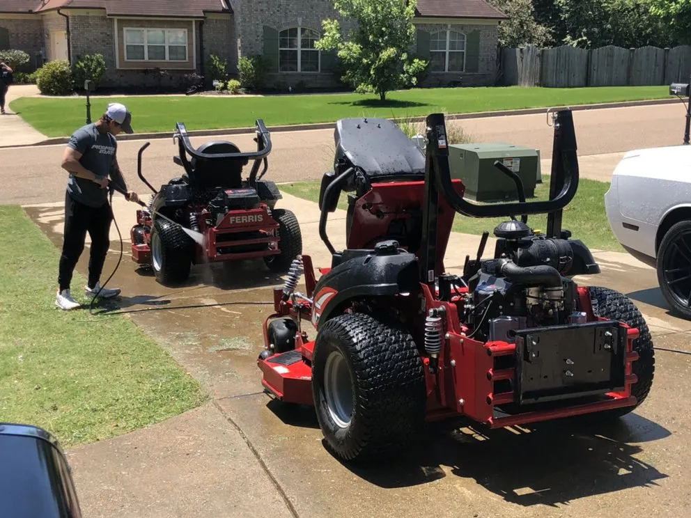 Affordable yard cleanup service in Brighton, TN by Wade Lawn and Landscape