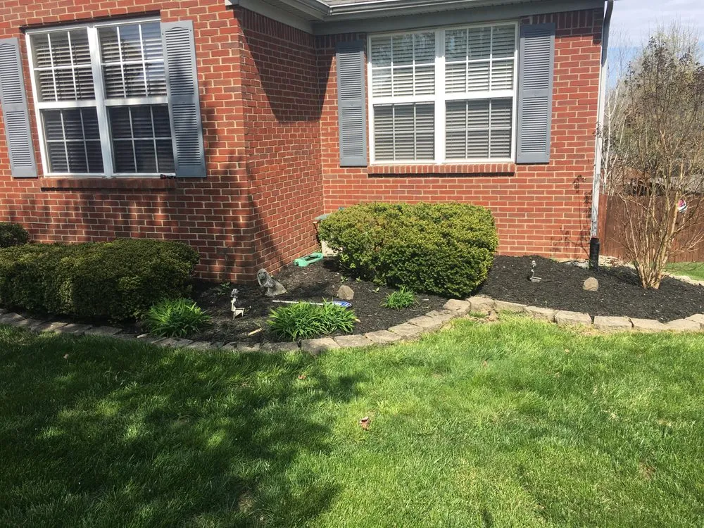 Local landscape installation in Richmond, KY by Wades Blades Lawn & Landscape