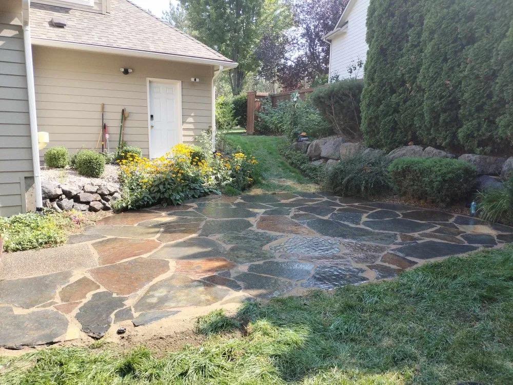 Top-rated landscape design in Spokane, WA by Wades Hardscapes