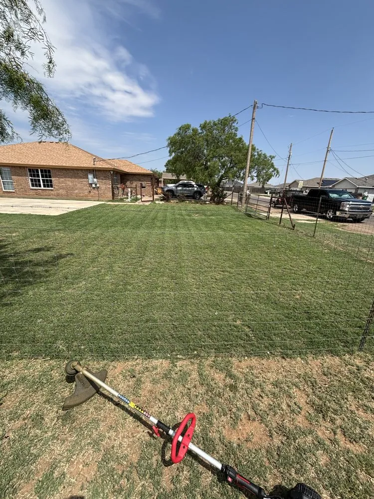 Custom landscape installation with custom design across San Angelo, TX - Wadkinscapes