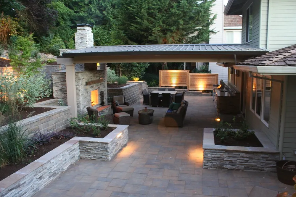 Custom garden landscaping for outdoor upgrades in Lake Oswego, OR by Wagner Design Group