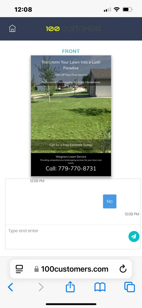 Custom lawn mowing service in Machesney Park, IL - Wagners Lawn Service