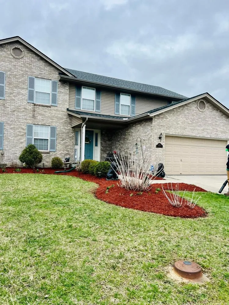 Custom landscape installation in West Chester, OH by WAI Lawn And Landscape