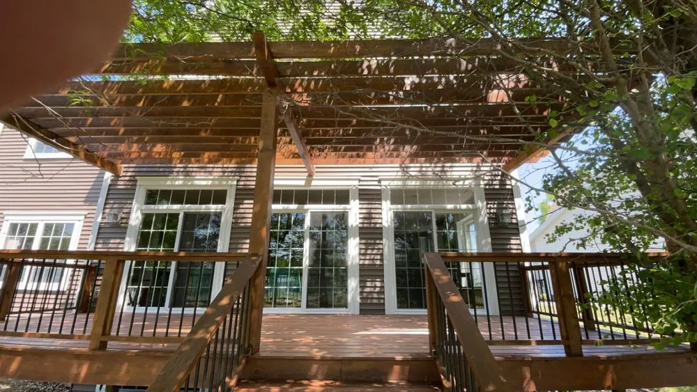 Professional outdoor landscaping in Washington, IL by Wake Exteriors