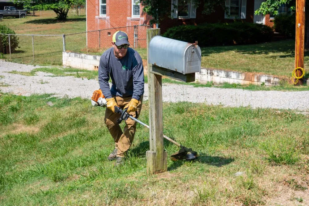 Affordable lawn mowing service for year-round maintenance in Youngsville, NC by Wake Forest Lawn Service