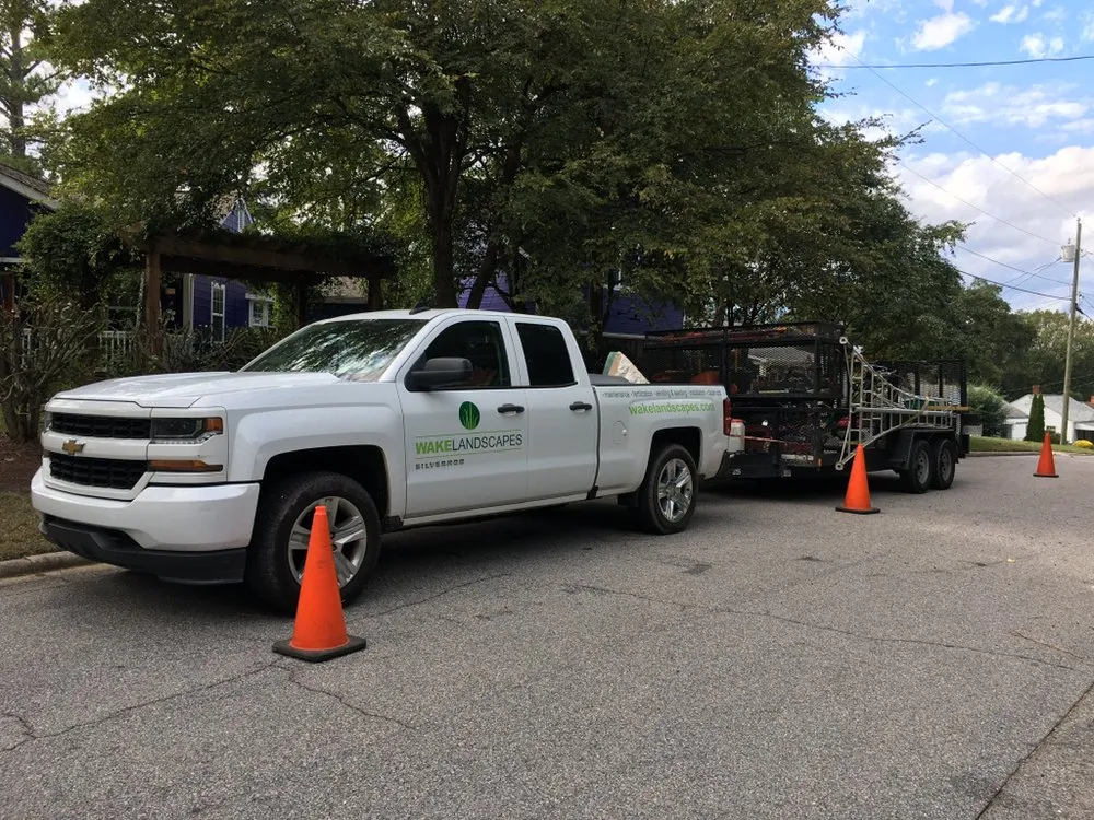 Top-rated yard maintenance for beautiful yards in Holly Springs, NC by Wake Landscapes