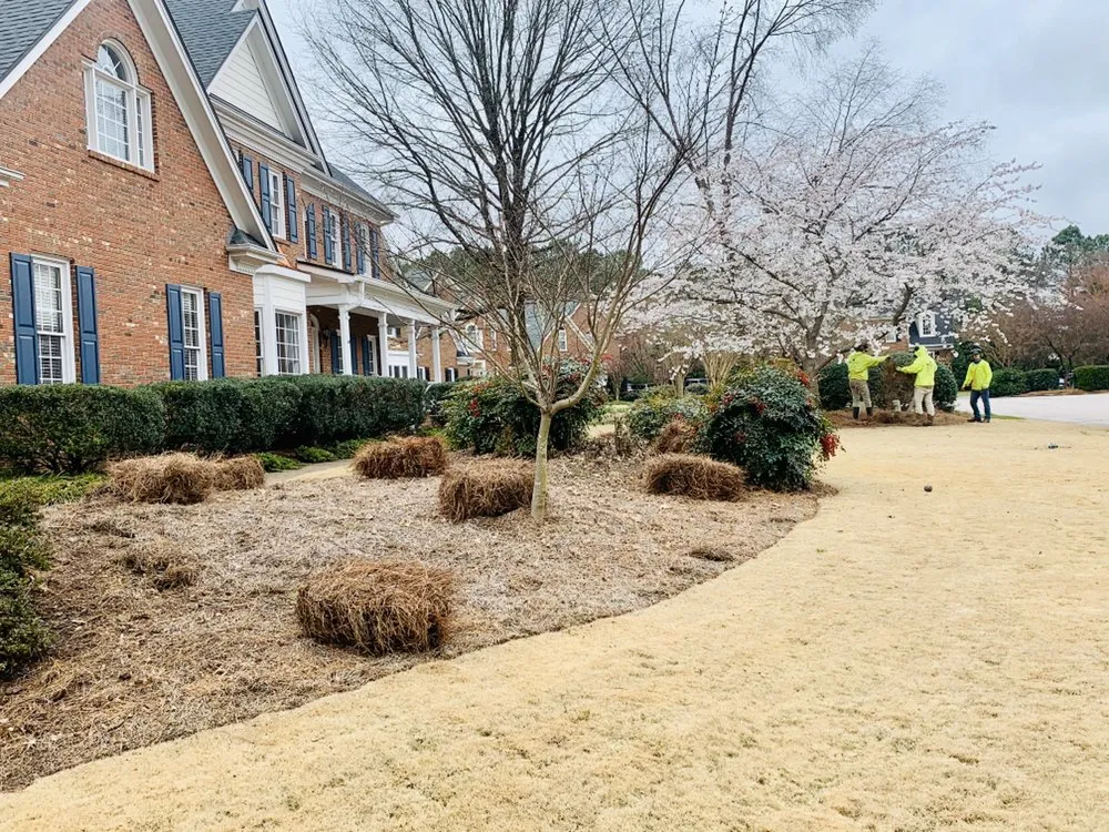 Reliable yard maintenance with custom design in Holly Springs, NC by Wake Landscapes