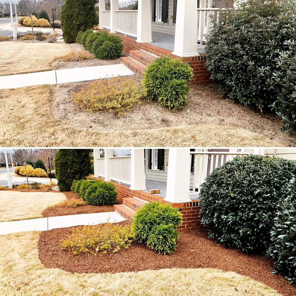 Expert garden landscaping for year-round maintenance in Holly Springs, NC by Wake Landscapes