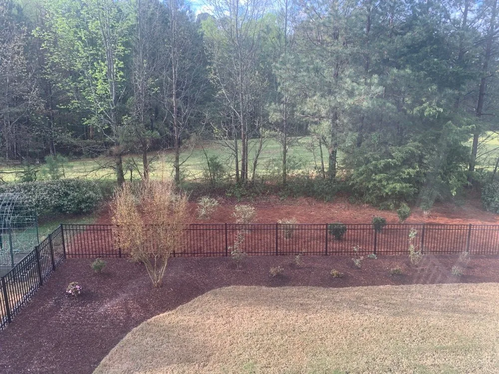 Custom outdoor landscaping in Holly Springs, NC by Wake Landscapes