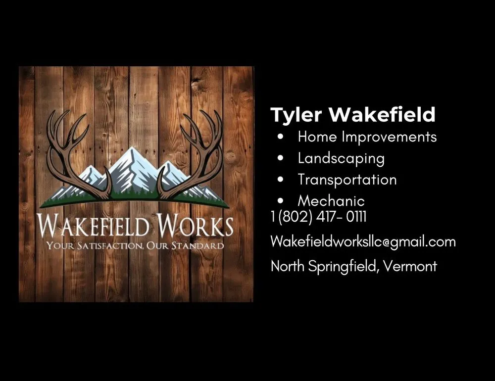 Affordable landscaping services in N Springfield, VT by Wakefield Works