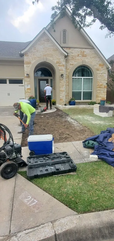 Custom landscaping services for homes in Austin, TX by Waldemar Landscaping Design