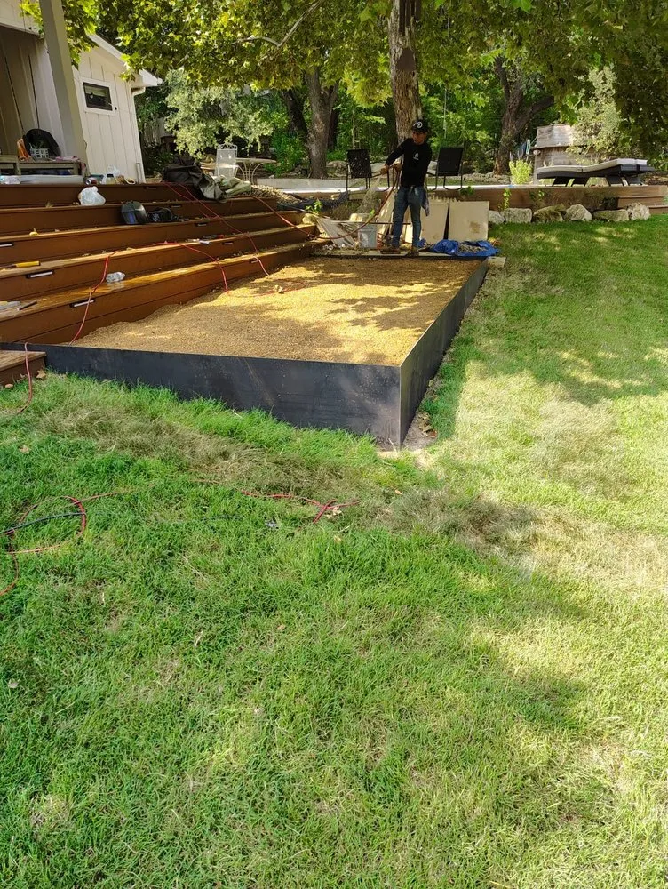 Local landscape installation in Austin, TX - Waldemar Landscaping Design