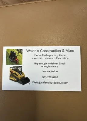 Waldo's Construction & More Logo