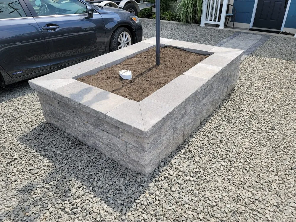 Custom landscape installation in Barnegat Township, NJ - Walford Landscaping