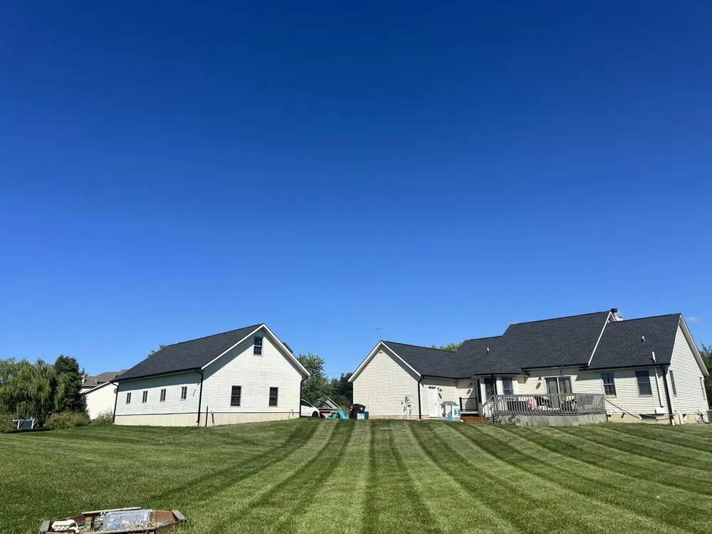 Affordable landscaping services in Hebron, IN by Walk the Line Lawn Care