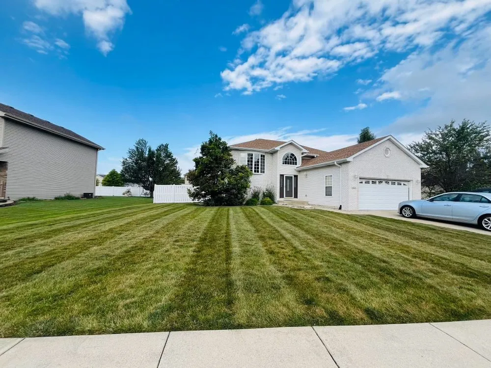 Local yard maintenance for outdoor upgrades across Hebron, IN - Walk the Line Lawn Care