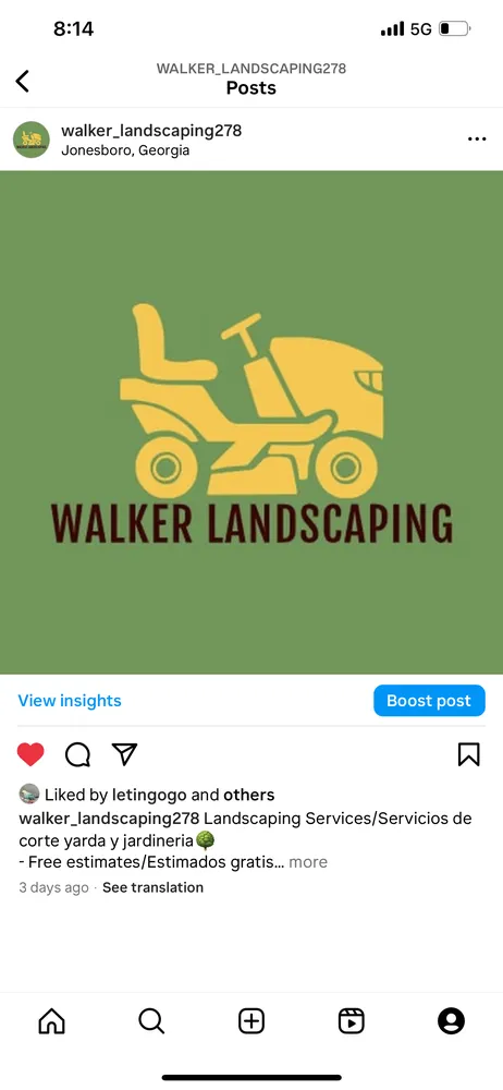 Local garden landscaping near you in Jonesboro, GA by Walker Landscaping