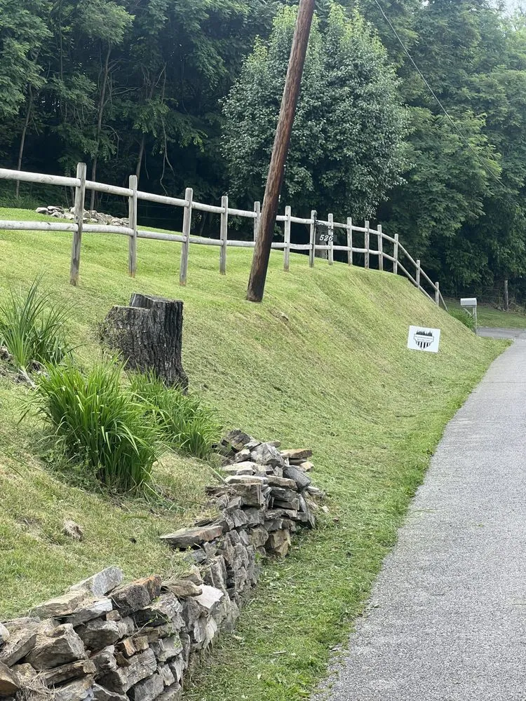 Local landscape installation in Church Hill, TN by Walker Mowing Services