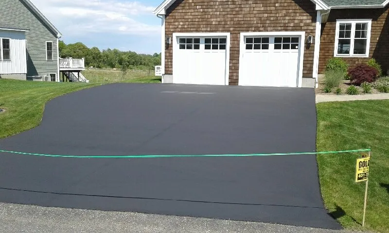 Professional landscape installation in South Kingstown, RI by Walker Property Management