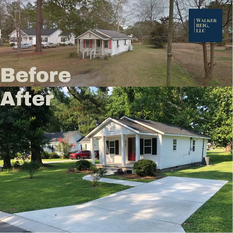 Custom yard cleanup service in Garland, NC - Walker REIG