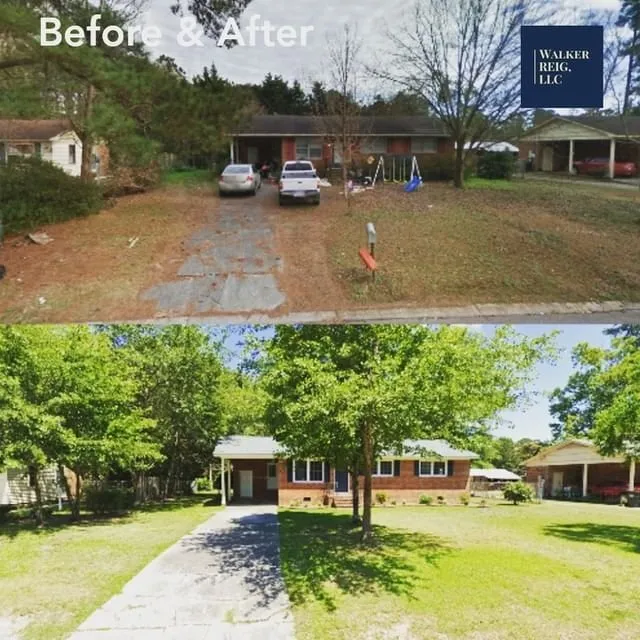 Expert residential landscaping in Garland, NC by Walker REIG