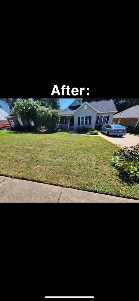 Local yard maintenance in Fountain Inn, SC by Walkers Greentop Lawncare