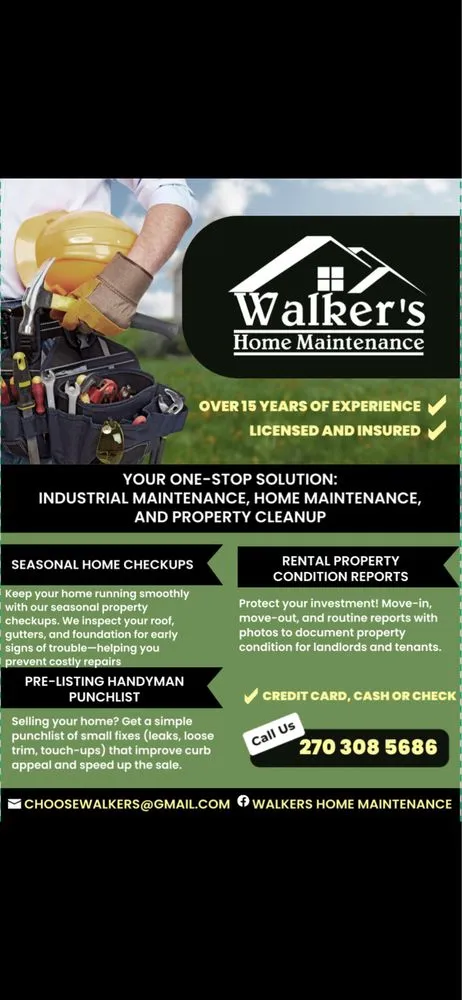 Expert landscape design for year-round maintenance in Glasgow, KY by Walkers Home Maintenance