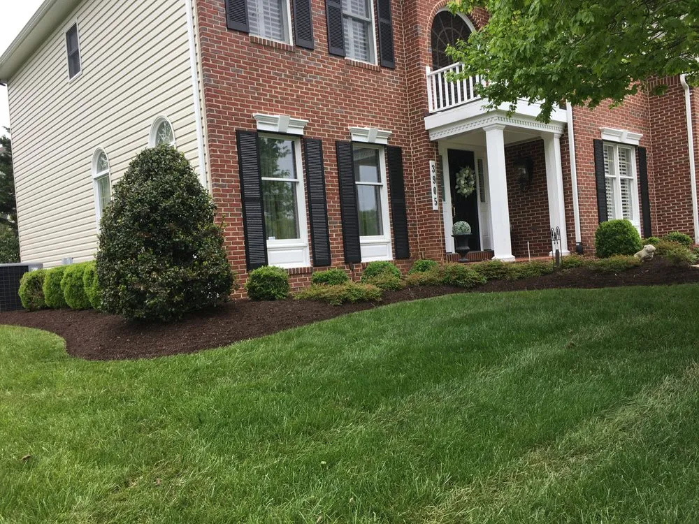 Affordable lawn mowing service with custom design in Damascus, MD by Walker's Lawn & Landscaping