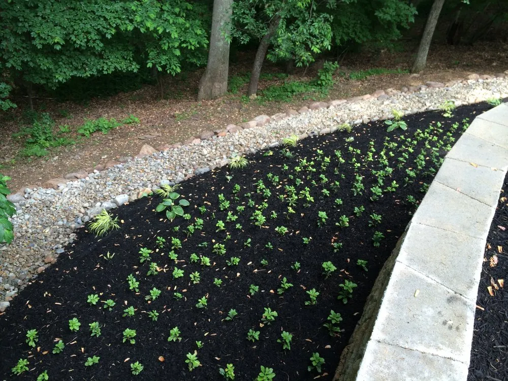 Professional garden landscaping for beautiful yards in Damascus, MD by Walker's Lawn & Landscaping