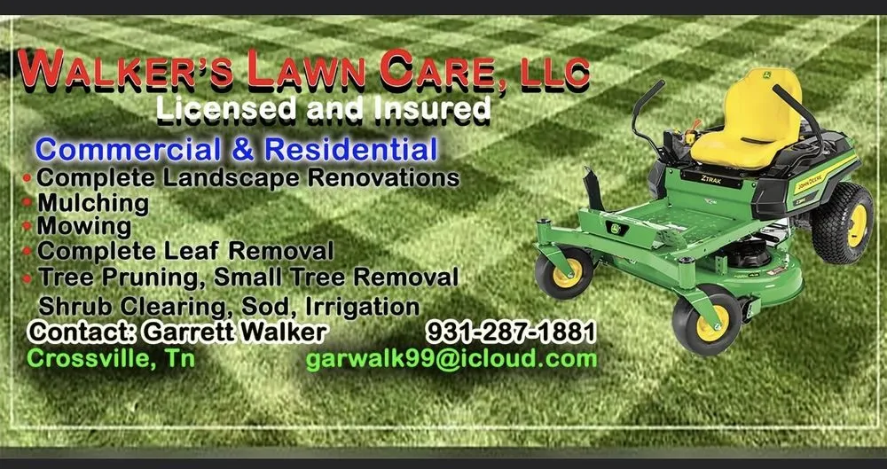Custom landscape design in Crossville, TN - Walkers Lawn Care