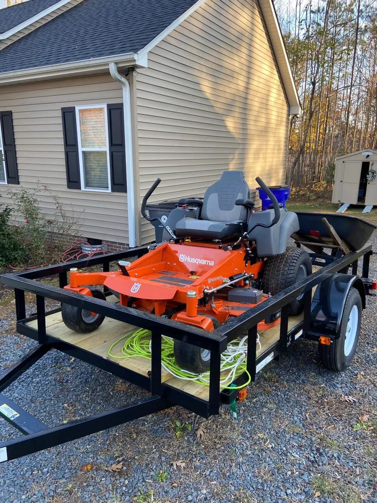 Local garden landscaping for homes in Siler City, NC by Walkers Lawn Service