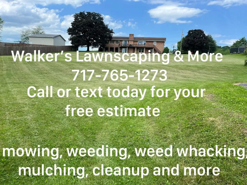 Top-rated yard maintenance experts serving Fairfield, PA - Walker's Lawnscaping And More