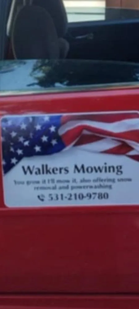 Professional landscape installation in North Platte, NE by Walkers Mowing