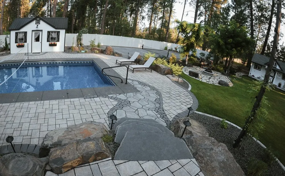 Custom landscape design for beautiful yards across Spokane Valley, WA - Wall and Company