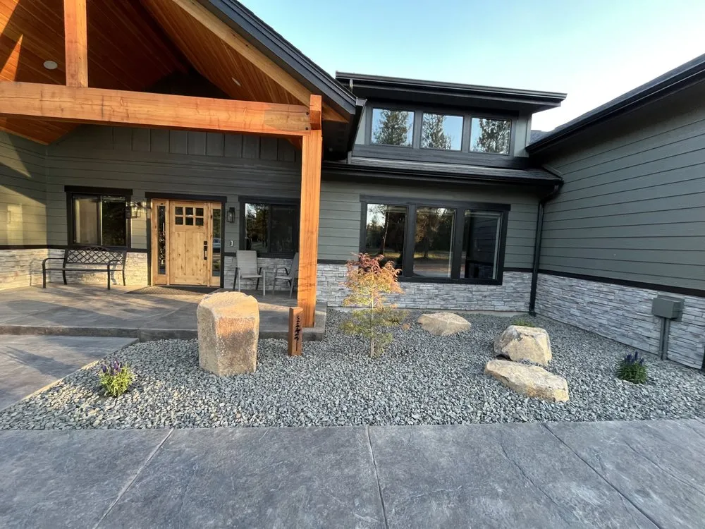 Professional residential landscaping for homes in Spokane Valley, WA by Wall and Company